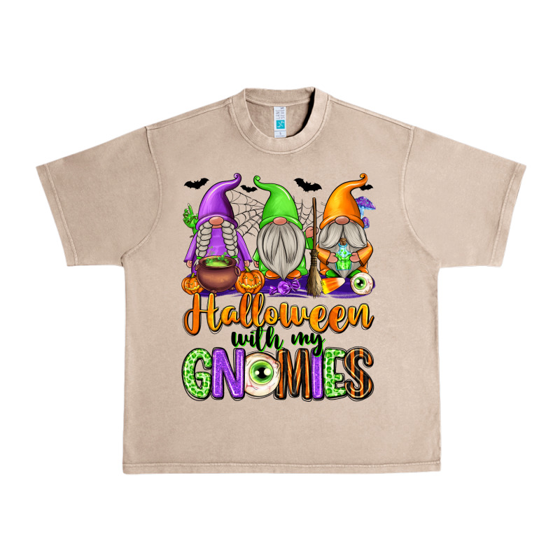 Halloween With My Gnomes Urban Heavy Tee by texasbilliewilder | Teevron