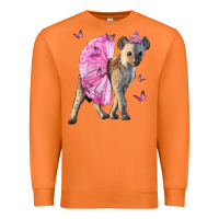 Carrot Baby Hyena With Tutu Premium Sweatshirt - LillyAllenDesigns