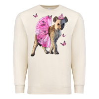 Sandshell Baby Hyena With Tutu Premium Sweatshirt - LillyAllenDesigns