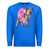 True Royal Baby Hyena With Tutu Premium Sweatshirt - LillyAllenDesigns