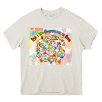 Cream im fine everything is fine with lights Heavy Core Tee - MaliasSmallBusiness