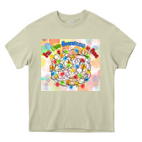 Mossy im fine everything is fine with lights Heavy Core Tee - MaliasSmallBusiness