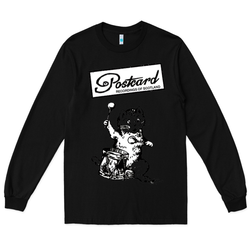 Retro Man Postcard Records Long Sleeve Tee by tuanDangUi | Teevron