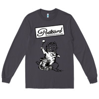 Smoke retro man postcard records Long Sleeve Tee - tuanDangUi
