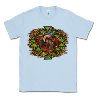 Dusty Blue christmas rodeo Classic Tee - RanaPortraitStore