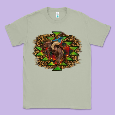 Christmas Rodeo Classic Tee Designed By Ranaportraitstore