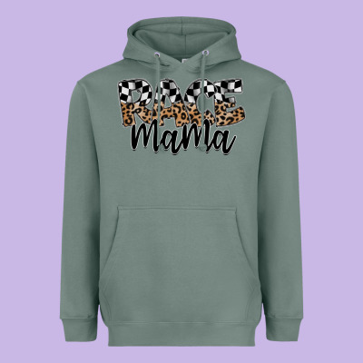 Race Mama Heavyweight Hoodie Designed By Sublimationcraftshop