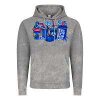 Cloud Rock Colon Cancer coffee cups blue ribbon Vintage Hoodie - NancyCooperArtShop
