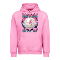 Fuchsia Pink never give up Urban Hoodie - BarkalooDesign