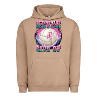 Pigment Burro never give up Urban Hoodie - BarkalooDesign