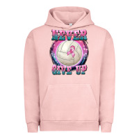 Pigment Salmon never give up Urban Hoodie - BarkalooDesign