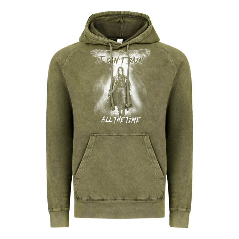 Eric Draven It Can't Rain All The Time 1 Vintage Hoodie by tuanDangUi | Teevron