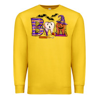 Lemon dental boo halloween Premium Sweatshirt - LillyAllenDesigns
