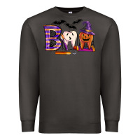 Smoke dental boo halloween Premium Sweatshirt - LillyAllenDesigns