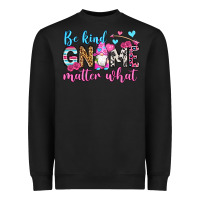 Black be kind gnome matter what Heavyweight Sweatshirt - OliviaCreatesArt