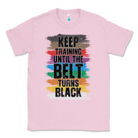 Bubblegum Pink Black Belt Martial Art Training Karate TaeKwonDo Classic Tee - Bettercallsaul