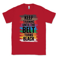 Red Black Belt Martial Art Training Karate TaeKwonDo Classic Tee - Bettercallsaul
