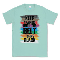 Seafoam Black Belt Martial Art Training Karate TaeKwonDo Classic Tee - Bettercallsaul