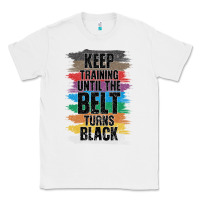 White Black Belt Martial Art Training Karate TaeKwonDo Classic Tee - Bettercallsaul