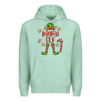 Seafoam mama elf Premium Hoodie - FaDigitalArtStudio