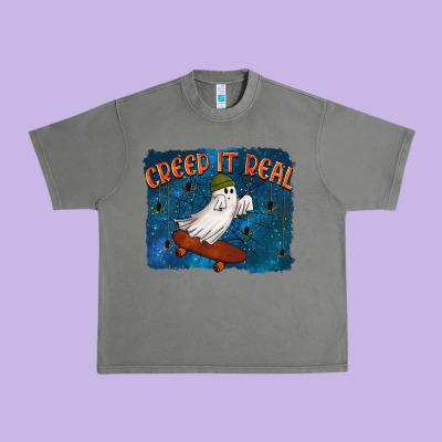 Creep It Real Urban Heavy Tee Designed By Texasbilliewilder