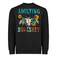 Black adulting is some bullshit Heavyweight Sweatshirt - OliviaCreatesArt