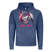 Vintage Denim monster hunter rise sunbreak malzeno kanji Vintage Hoodie - tuanDangUi