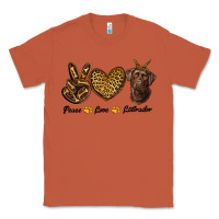 Copper peace love labrador Classic Tee - RanaPortraitStore