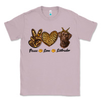 Lilac peace love labrador Classic Tee - RanaPortraitStore