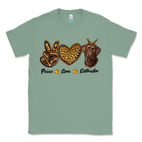 Sage peace love labrador Classic Tee - RanaPortraitStore