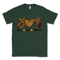 Sports Green peace love labrador Classic Tee - RanaPortraitStore