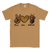 Toasted Coconut peace love labrador Classic Tee - RanaPortraitStore