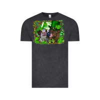 Vintage Black st. patricks day heifers Vintage Tee - RanaPortraitStore