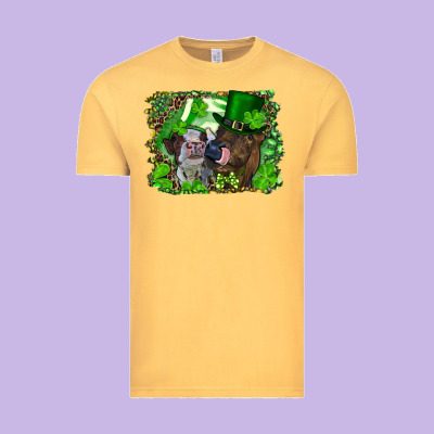 St. Patricks Day Heifers Vintage Tee Designed By Ranaportraitstore