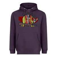 Plum softball vibes Heavyweight Hoodie - SublimationCraftShop