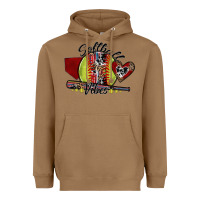 Toasted Coconut softball vibes Heavyweight Hoodie - SublimationCraftShop