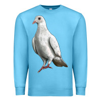 Ocean Blue Dove Premium Sweatshirt - LillyAllenDesigns