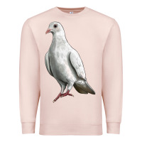 Pale Pink Dove Premium Sweatshirt - LillyAllenDesigns