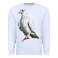 White Dove Premium Sweatshirt - LillyAllenDesigns