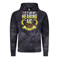 Cloud Black hearing aid gift funny deaf awareness t shirt Vintage Hoodie - tuanDangUi