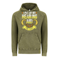 Vintage Olive hearing aid gift funny deaf awareness t shirt Vintage Hoodie - tuanDangUi