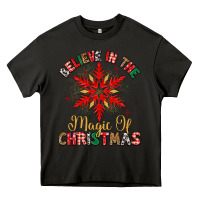 Asphalt believe in the magic of christmas Heavy Core Tee - MaliasSmallBusiness