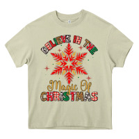 Believe In The Magic Of Christmas Heavy Core Tee | Teevron