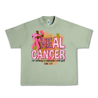 Oil Green heal cancer for nothing is impossible with god Urban Heavy Tee - NancyCooperArtShop
