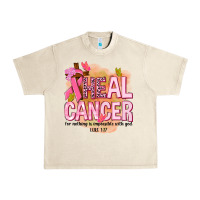 Sandshell heal cancer for nothing is impossible with god Urban Heavy Tee - NancyCooperArtShop