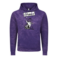 Cloud Purple retro man postcard records Vintage Hoodie - tuanDangUi