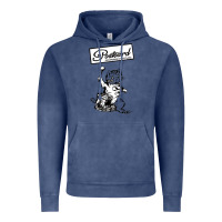 Vintage Denim retro man postcard records Vintage Hoodie - tuanDangUi