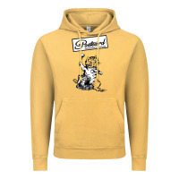 Vintage Mustard retro man postcard records Vintage Hoodie - tuanDangUi