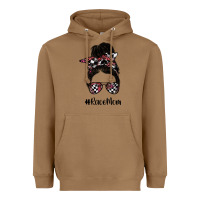 Toasted Coconut race mom Heavyweight Hoodie - SublimationCraftShop