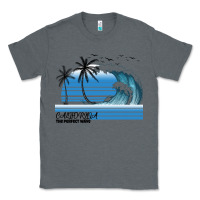 Charcoal Heather California The Perfect Wave Classic Tee - Bettercallsaul